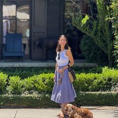 Maria-with-dog